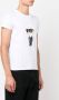 Karl Lagerfeld Ikon T-shirt van biologisch katoen Wit - Thumbnail 3