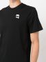 Karl Lagerfeld T-shirt met applicatie Zwart - Thumbnail 5
