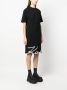 Karl Lagerfeld Signature Hem jurk van biologisch katoen Zwart - Thumbnail 3