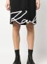 Karl Lagerfeld Signature Hem jurk van biologisch katoen Zwart - Thumbnail 5