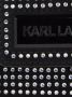 Karl Lagerfeld Tas verfraaid met kristallen Zwart - Thumbnail 4