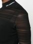 Karl Lagerfeld Top met geborduurd logo Zwart - Thumbnail 5