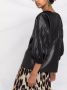 Karl Lagerfeld Top met geplooide mouwen Zwart - Thumbnail 3