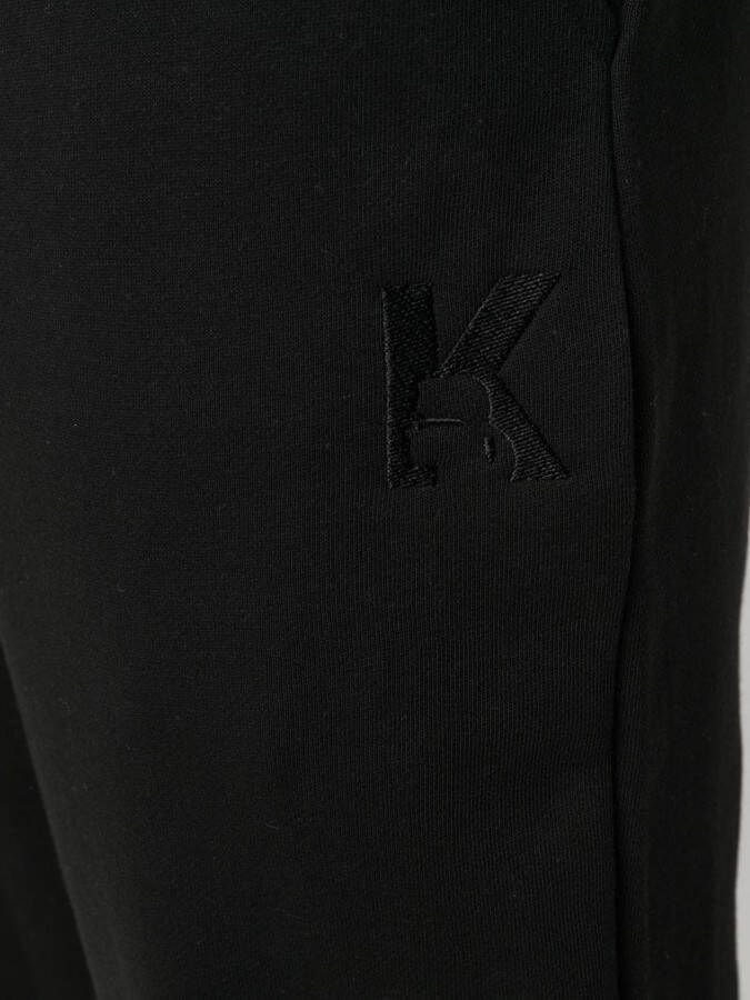 Karl Lagerfeld Trainingsbroek in katoenmix Zwart