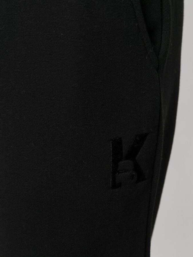 Karl Lagerfeld Trainingsbroek met borduurwerk Zwart