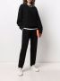 Karl Lagerfeld Trainingsbroek met monogram-patroon Zwart - Thumbnail 3