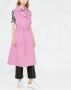 Karl Lagerfeld Trenchcoat Roze - Thumbnail 3