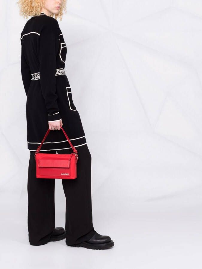 Karl Lagerfeld Vest met V-hals Zwart
