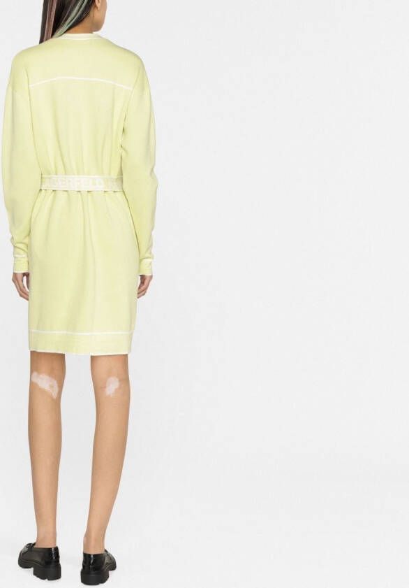 Karl Lagerfeld Vestjurk met ceintuur Groen