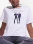 Karl Lagerfeld x Cara Delevingne Avatar T-shirt Wit - Thumbnail 5