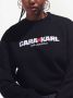 Karl Lagerfeld x Cara Delevingne sweater met logoprint Zwart - Thumbnail 5