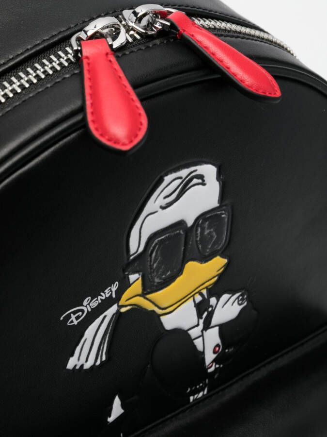 Karl Lagerfeld x Disney rugzak met logoprint Zwart