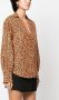 Karl Lagerfeld Zijden blouse Oranje - Thumbnail 4
