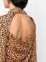Karl Lagerfeld Zijden blouse Oranje - Thumbnail 5