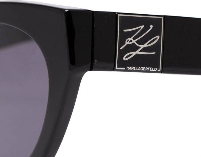 Karl Lagerfeld Zonnebril met cat-eye montuur Zwart