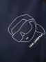 Karl Lagerfeld Ikon Karl zwembroek met logoprint Blauw - Thumbnail 3