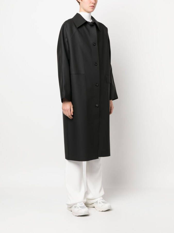 KASSL Editions Jas met rubber Zwart