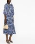 Kate Spade Midi-jurk met print Blauw - Thumbnail 2