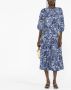 Kate Spade Midi-jurk met print Blauw - Thumbnail 3