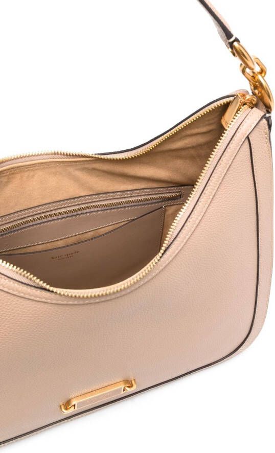 Kate Spade Shopper met logoplakkaat Beige
