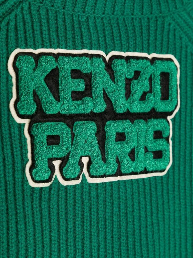 Kenzo 1970 col met patch Groen