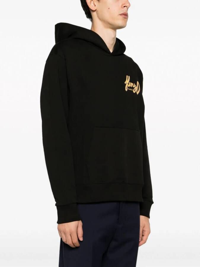 Kenzo hoodie met logo Zwart