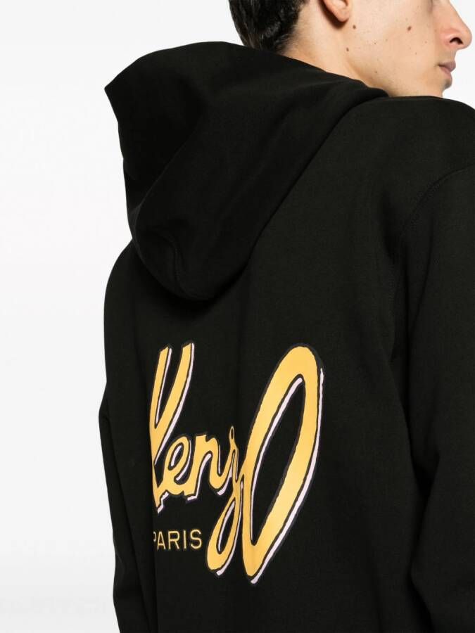 Kenzo hoodie met logo Zwart