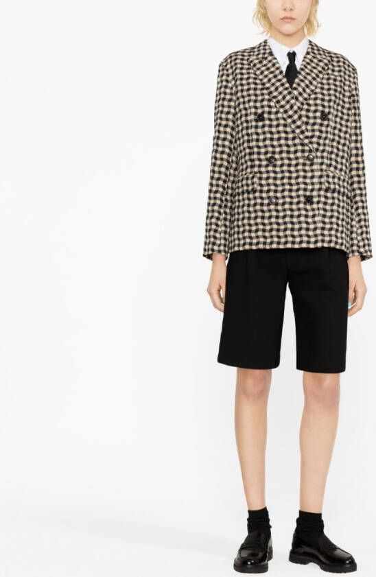 Kenzo Blazer met dubbele rij knopen Beige