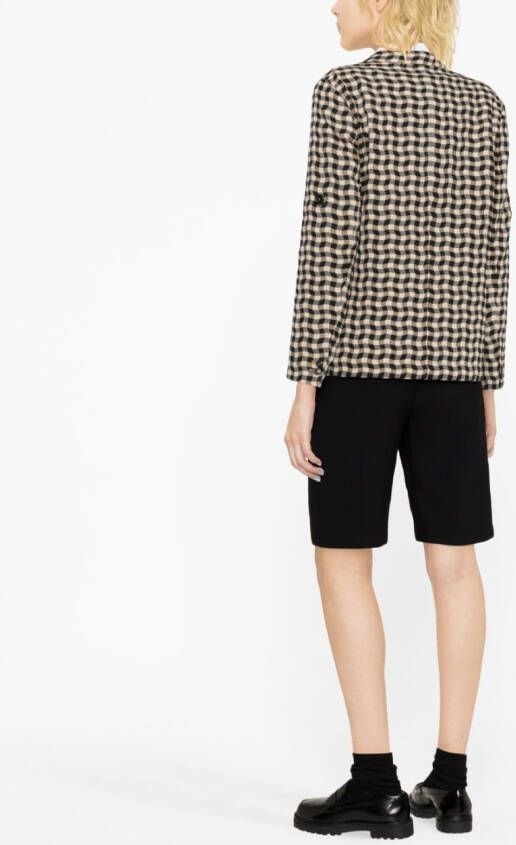 Kenzo Blazer met dubbele rij knopen Beige