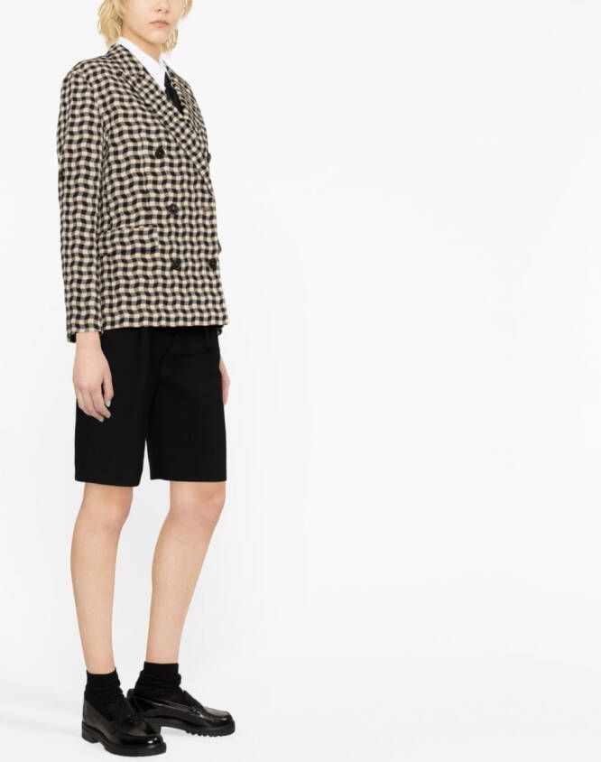 Kenzo Blazer met dubbele rij knopen Beige