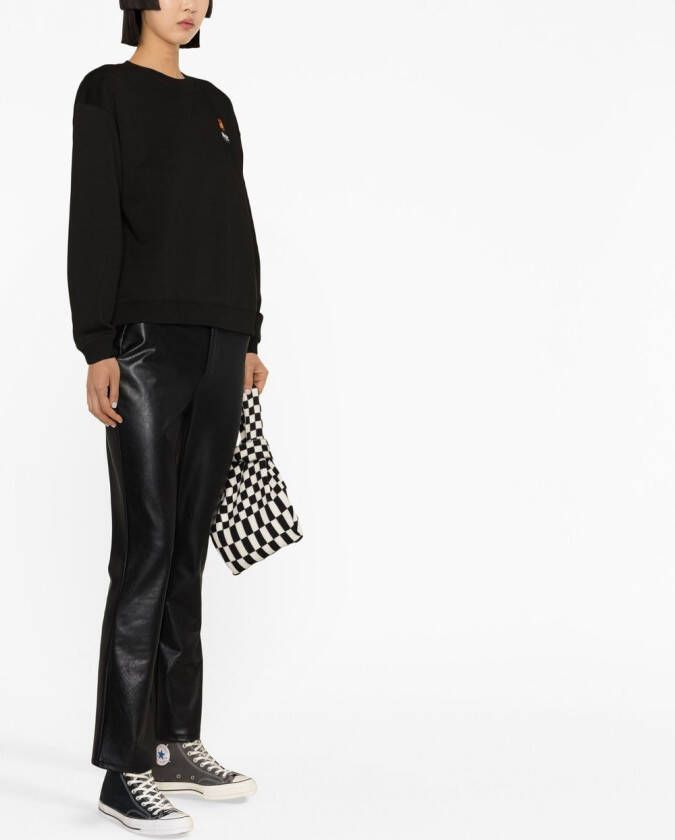 Kenzo Sweater met bloemenprint Zwart