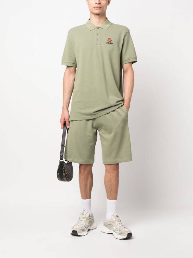 Kenzo Shorts met elastische taille Groen