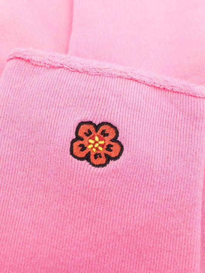 Kenzo Sokken met borduurwerk Roze