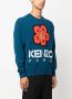 Kenzo Boke Flower intarsia trui Blauw - Thumbnail 3