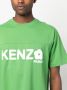Kenzo T-shirt met logoprint Groen - Thumbnail 5