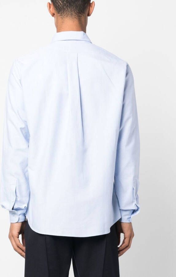 Kenzo Overhemd met logoprint Blauw