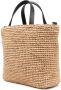 Kenzo Boke Flower rieten tas Beige - Thumbnail 3