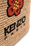 Kenzo Boke Flower rieten tas Beige - Thumbnail 4