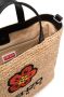 Kenzo Boke Flower rieten tas Beige - Thumbnail 5