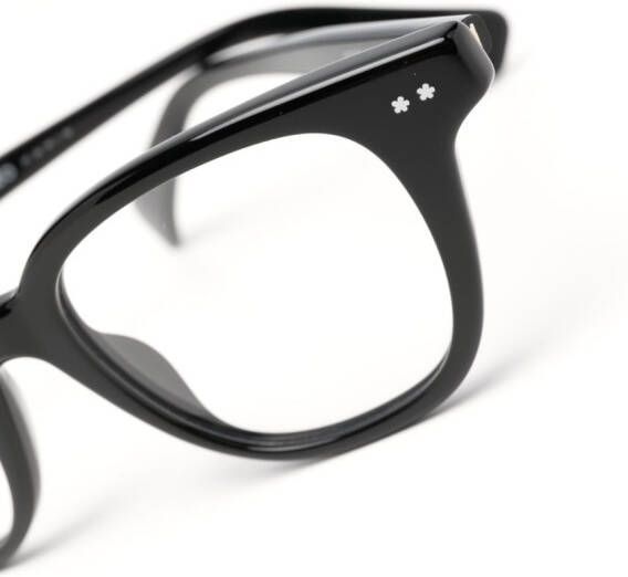 Kenzo Bril met rond montuur Zwart