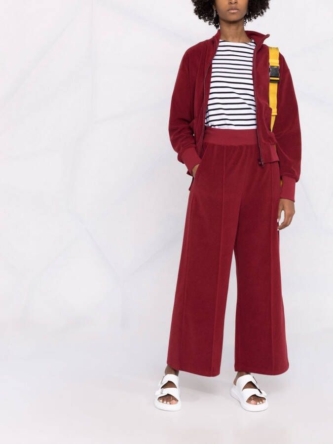 Kenzo Broek met wijde pijpen Rood