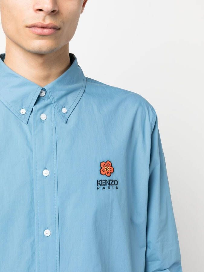 Kenzo Button-down overhemd Blauw