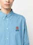 Kenzo Button-down overhemd Blauw - Thumbnail 5