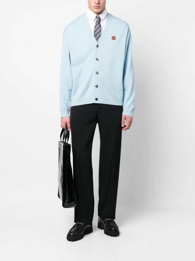Kenzo Button-up vest Blauw