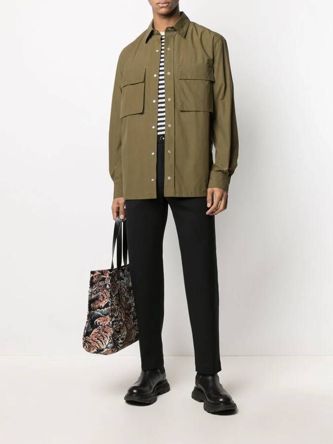 Kenzo Cargo overhemd Groen