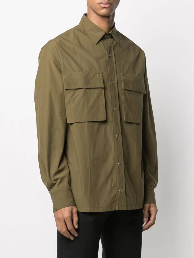 Kenzo Cargo overhemd Groen