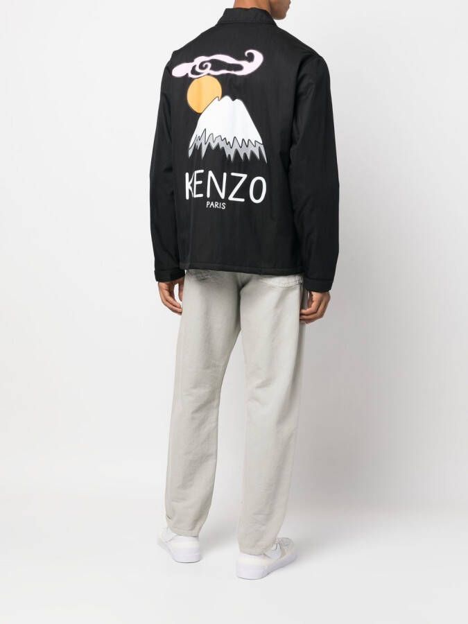 Kenzo Coach shirtjack Zwart