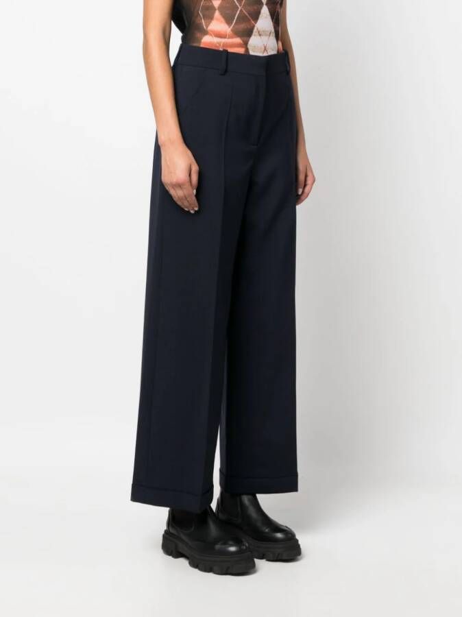 Kenzo Cropped broek Blauw