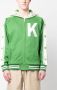 Kenzo Universiteitsjack met olifantprint Groen - Thumbnail 3