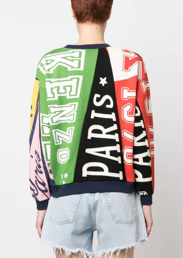 Kenzo Katoenen sweater Blauw